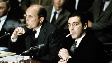 Φράνσις Φορντ Κόπολα και Αλ Πατσίνο αποχαιρετούν τον Ρόμπερτ Ντιβάλ 