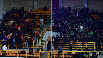 Τελικός Κυπέλλου μπάσκετ: Στο ίδιο πέταλο οι οπαδοί του Ολυμπιακού και του Παναθηναϊκού 