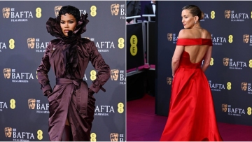 Οι εμφανίσεις που εντυπωσίασαν στα BAFTA: Τα κομψά φορέματα και οι πρωτότυπες δημιουργίες