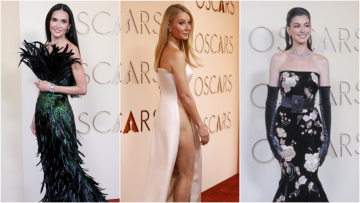 Τα πλούσια φτερά της Ντέμι Μουρ, η σέξι διαφάνεια της Γκουίνεθ Πάλτροου και η λουλουδένια Άν Χάθαγουεϊ, οι λαμπερές εμφανίσεις των Όσκαρ