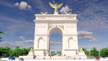 «Αψίδα του Θριάμβου»: Σχέδιο για μνημείο 76 μέτρων στην Ουάσινγκτον για τα 250 χρόνια ανεξαρτησίας 