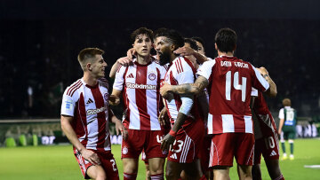 Παναθηναϊκός - Ολυμπιακός 0-2: Ιστορικό διπλό στη Λεωφόρο και «ζωντανός» στο κυνήγι του τίτλου, δείτε τα γκολ 