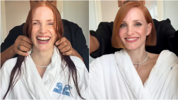 Η Τζέσικα Τσαστέιν έκοψε τα μαλλιά της σε πολύ κοντό καρέ, δείτε βίντεο