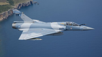 Ζεύγος Mirage 2000-5 στην Κάρπαθο 