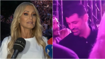 Ο έρωτας είναι ύψιστο συναίσθημα, είπε η Νατάσα Θεοδωρίδου: Η εμφάνιση του συντρόφου της Γιάννη Καρυπίδη στη συναυλία της
