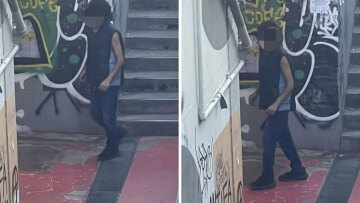 Η στιγμή που συλλαμβάνεται ο 25χρονος επιδειξίας έξω από το Πάντειο αφού παρενόχλησε 26χρονη στη διάβαση, δείτε βίντεο