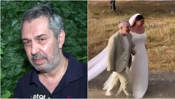 Χρήστος Χατζηπαναγιώτης: Ήταν πολύ συγκινητικό που συνόδευσα τη Δανάη Μπάρκα στον γάμο της
