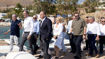 Μητσοτάκης από Λέρο: Οι ακρίτες είχαν πονέσει από την πολιτική ανοικτών συνόρων, αντιμετωπίσαμε τη μάστιγα του μεταναστευτικού