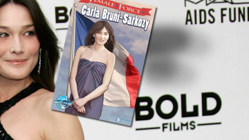 Η Κάρλα Μπρούνι πρωταγωνιστεί σε σειρά αμερικανικού κόμικς