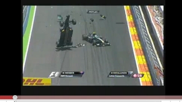 Video: Απίστευτο ατύχημα στην F1