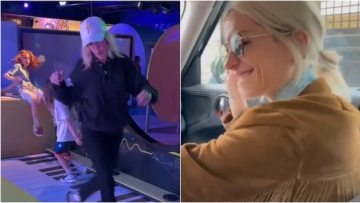 Άννα Βίσση: Διασκεδάζει με την κόρη της, Σοφία Καρβέλα και τα εγγόνια της -  Δείτε το βίντεο