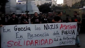 Και οι Ισπανοί βγήκαν στους δρόμους για τον Παύλο Φύσσα