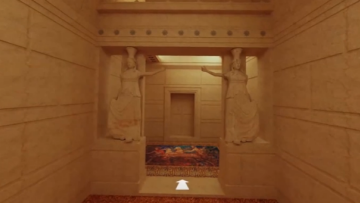 Εντυπωσιακή τρισδιάστατη περιήγηση στον Τύμβο της Αμφίπολης