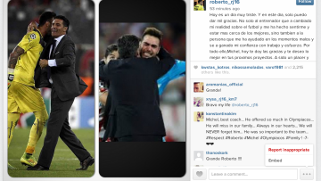 Το “αντίο” του Ρομπέρτο στον Μίτσελ