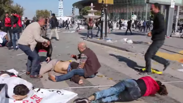 Πολύ σκληρές εικόνες: Τα πρώτα λεπτά μετά την σφαγή στην Άγκυρα