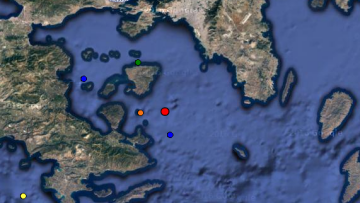 Σεισμός 3,7 Ρίχτερ στην Αίγινα - Έγινε αισθητός και στην Αθήνα