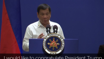 Ντουτέρτε: Μοιάζουμε με τον Τραμπ, γιατί βρίζουμε και οι δύο