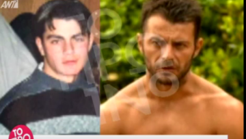«Survivor»: Δείτε παλαιότερες φωτογραφίες του Γιώργου Αγγελόπουλου
