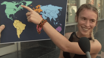 Ξεκαρδιστικό βίντεο: Ξέρουν άραγε οι Αμερικάνοι κατά πού πέφτει η Βόρεια Κορέα στο χάρτη;