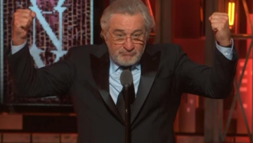 Ρομπερτ Ντε Νίρο από την σκηνή των Βραβείων Tony: Να πάει να γαμ...θεί ο Τραμπ!