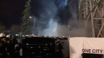 Βίντεο: Επεισόδια έξω από την Τούμπα