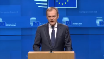 Τουσκ για Brexit: Πιθανή μικρή αναβολή, αν ψηφιστεί η Συμφωνία στη Βουλή των Κοινοτήτων
