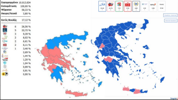 Ευρωεκλογές 2019: Δείτε πώς άλλαξε ο χάρτης σε σχέση με το 2014