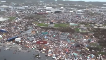 Βίντεο-σοκ: Εικόνα απόλυτης καταστροφής στις Μπαχάμες από τον τυφώνα Dorian