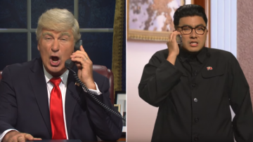 Ο Τραμπ τηλεφωνεί για... συμβουλές στον Κιμ Γιονγκ Ουν -  Το νέο τρολάρισμα στην εκπομπή του Άλεκ Μπάλντουιν 