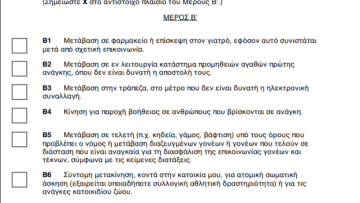 Απαγόρευση κυκλοφορίας: Δείτε τα έγγραφα μετακίνησης από το Forma.gov.gr - Άδεια με sms στο 13033
