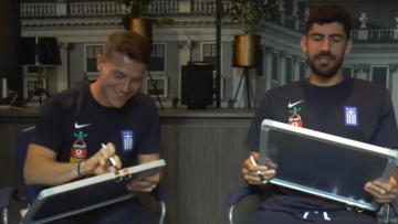 Βίντεο: Κούτρης - Μπουχαλάκης κοντράρονται στο «Βρες Ποιος Είμαι» 