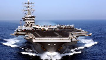 «Μήνυμα» ΗΠΑ με το «Αϊζενχάουερ»: Στην Κρήτη θα πλεύσει το αεροπλανοφόρο-γίγας μαζί με 12 πολεμικά πλοία