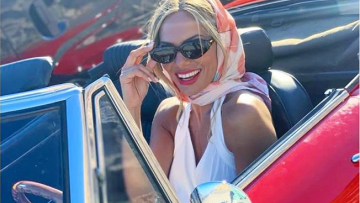 Βίντεο: Η Ιωάννα Μαλέσκου κάνει… ποδήλατο στο πλατό!