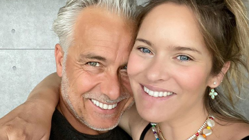 Ανίτα Μπραντ και Χάρης Χριστόπουλος: Διακοπές με το γιο τους