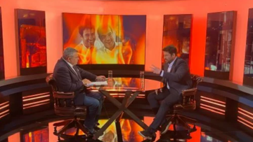 Ο Αλέξης Γεωργούλης και ο Γιάννης Ζουγανέλης στο «DIRECT»