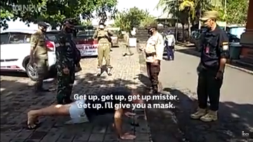 Κορωνοϊός: Οι τουρίστες αρνητές της μάσκας στο Μπαλί τιμωρούνται με... push-ups