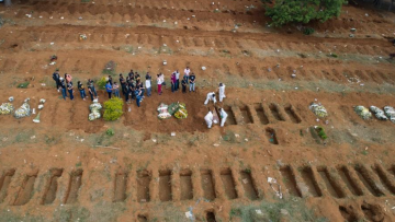 Πανδημία-Βραζιλία: Νέο τραγικό ρεκόρ 2.841 θανάτων σε μια ημέρα