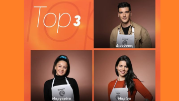 MasterChef - Φτάσαμε στο Top 3: Ποιος αποχώρησε μια ανάσα πριν τον τελικό;