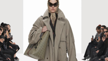 Το τελευταίο show του οίκου Balenciaga περιελάμβανε Gucci τσάντες και ψηλοτάκουνα Crocs
