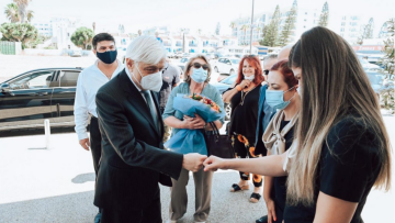 Στην Αγία Νάπα ο Προκόπης Παυλόπουλος: Ο αγώνας για την Κύπρο συνεχίζεται μέχρι την τελική δικαίωση