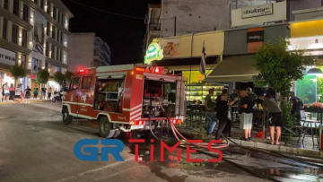 Θεσσαλονίκη: Φωτιά σε ψητοπωλείο στον Εύοσμο - Δείτε βίντεο