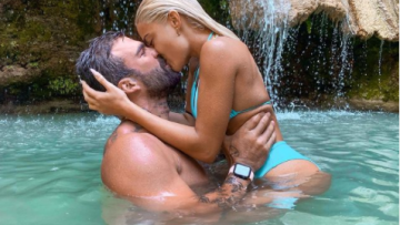 Ιωάννα Τούνη - Δημήτρης Αλεξάνδρου: Τέλος στις «κρυφές» εμφανίσεις - Το φωτογραφικό τους άλμπουμ από την Ελαφόνησο 