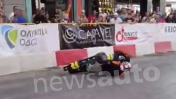 Video: Η συγκλονιστική στιγμή του ατυχήματος στον αγώνα της Πάτρας