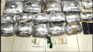 Ο Μορφέας ανακάλυψε 53 κιλά κάνναβης στο Ι.Χ. ζευγαριού