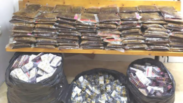 Μεγάλες ποσότητες καπνού και φαρμάκων σε φορτηγό στην Ξάνθη