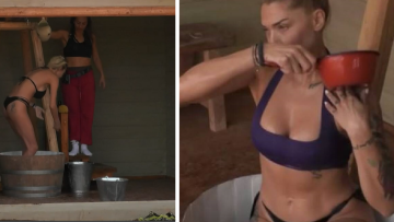 Φάρμα: Μπάστα, Ηλιάδη κάνουν ημίγυμνες ντουζ, Γαρδέλης και Twitter αναστενάζουν