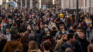 Ρεκόρ κρουσμάτων σε μία ημέρα στην Ισπανία - Τα μισά αποδίδονται στην Όμικρον