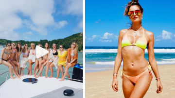 Η Αλεσάντρα Αμπρόσιο και οι καλλίγραμμες φίλες της έφεραν το καλοκαίρι