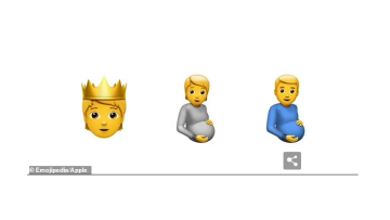 Έγκυος... άντρας ανάμεσα στα 37 νέα emoji που προστέθηκαν στα iPhones