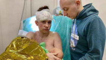 Πόλεμος στην Ουκρανία: Μητέρα με το νεογέννητο βρέφος της σώθηκαν από βομβαρδισμούς στο Κίεβο